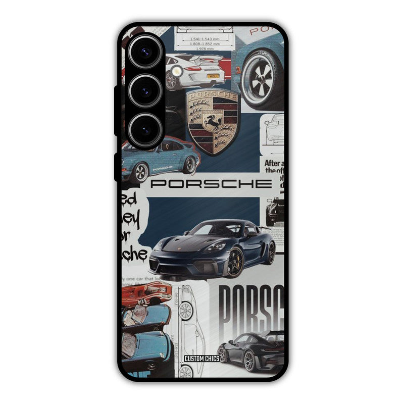 Porsche Group Art Samsung Galaxy S24 Plus Mobile Back Cover - Car&Bike PrintShield Case