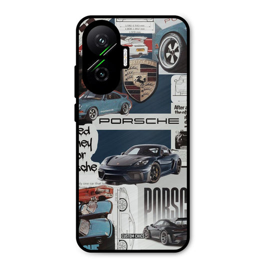 Porsche Group Art Poco F7 5G Mobile Back Cover - Car&Bike PrintShield Case
