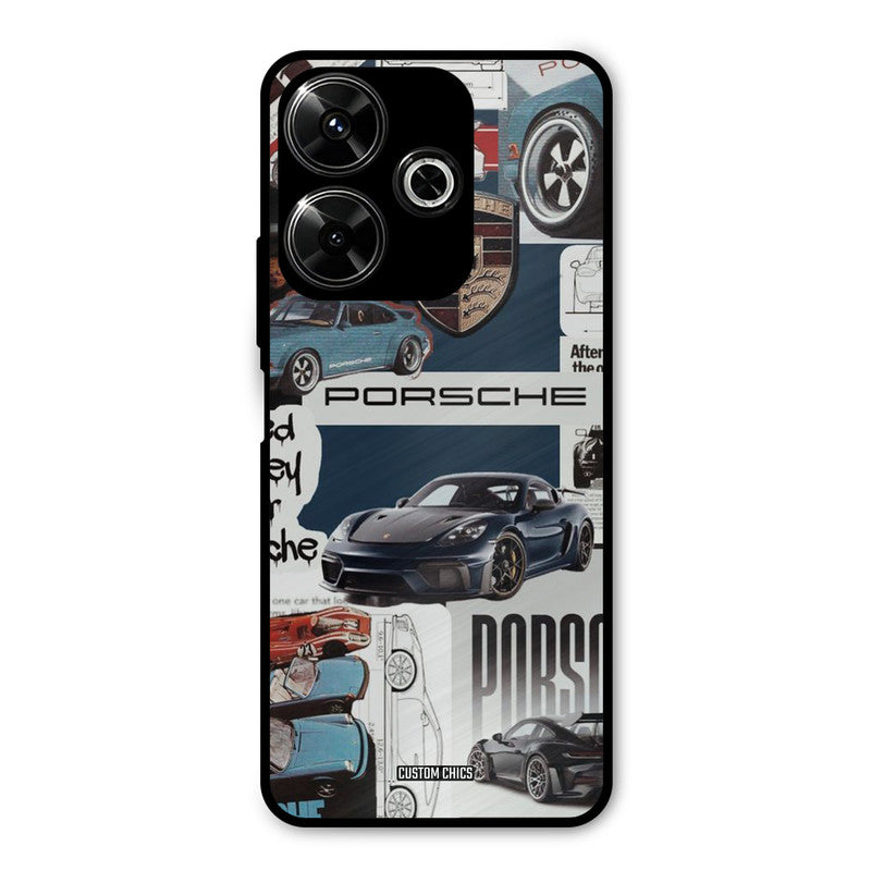 Porsche Group Art Redmi 13 5G Mobile Back Cover - Car&Bike PrintShield Case