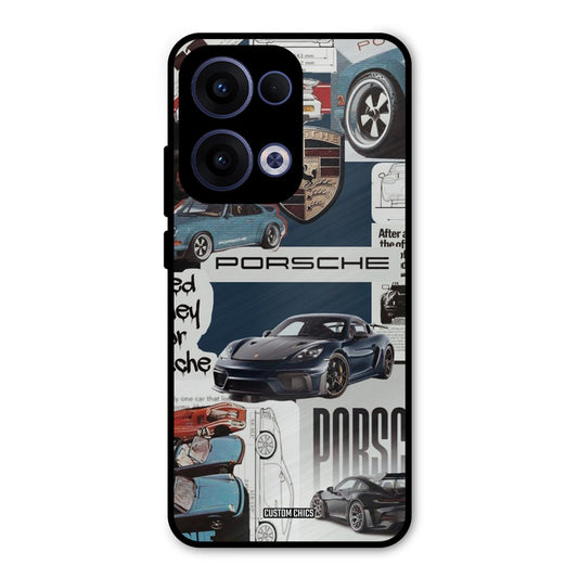 Porsche Group Art Oppo Reno 13 5G Mobile Back Cover - Car&Bike PrintShield Case