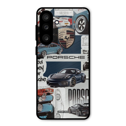 Porsche Group Art Samsung Galaxy M56 Mobile Back Cover - Car&Bike PrintShield Case