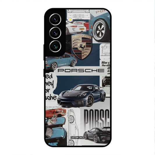 Porsche Group Art Samsung Galaxy S22 Mobile Back Cover - Car&Bike PrintShield Case
