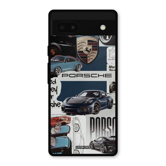 Porsche Group Art Google Pixel 6a Mobile Back Cover - Car&Bike PrintShield Case
