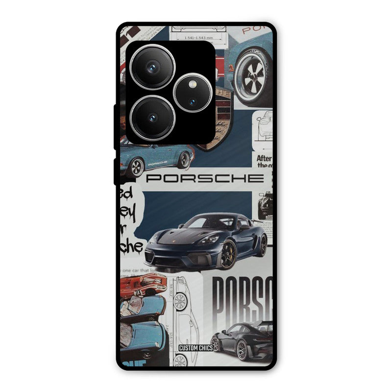 Porsche Group Art Realme GT 6 Mobile Back Cover - Car&Bike PrintShield Case