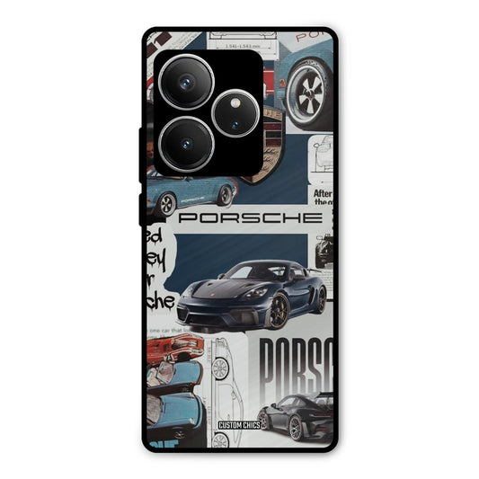 Porsche Group Art Realme GT 6 Mobile Back Cover - Car&Bike PrintShield Case