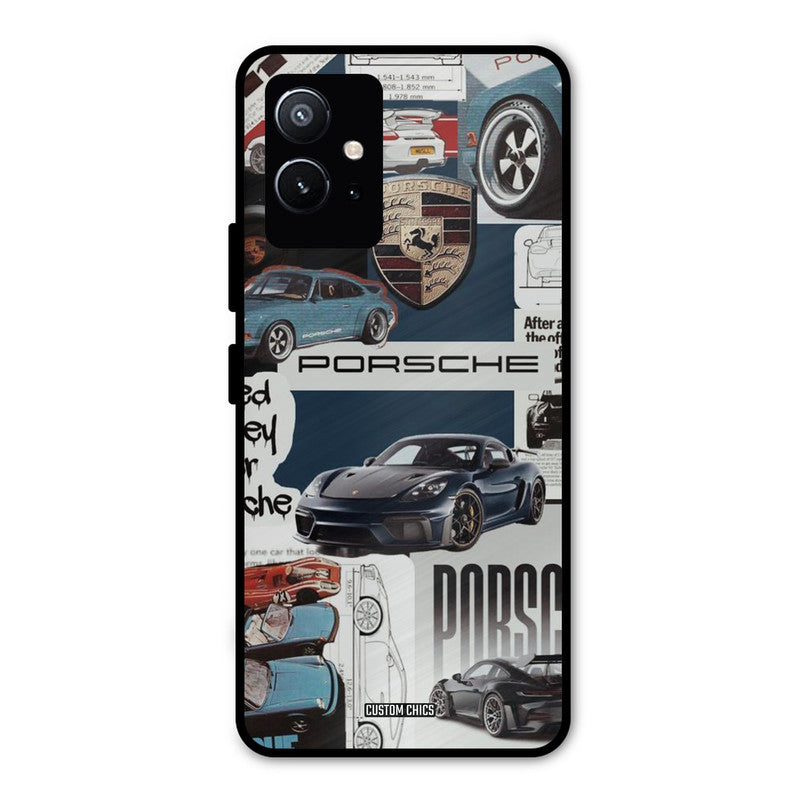 Porsche Group Art Vivo Y75 5G Mobile Back Cover - Car&Bike PrintShield Case