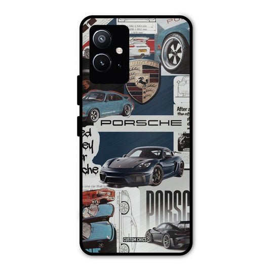 Porsche Group Art Vivo Y75 5G Mobile Back Cover - Car&Bike PrintShield Case
