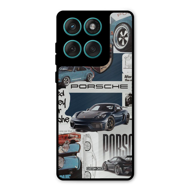 Porsche Group Art Motorola Edge 60 Fusion Mobile Back Cover - Car&Bike PrintShield Case
