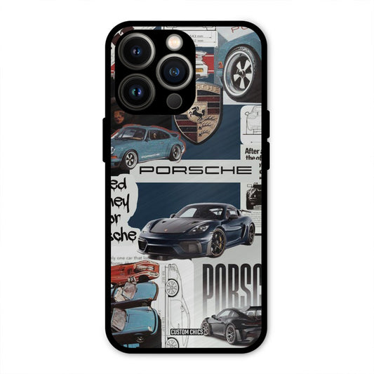 Porsche Group Art iPhone 13 Pro Mobile Back Cover - Car&Bike PrintShield Case