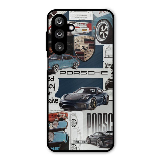 Porsche Group Art Samsung Galaxy M36 Mobile Back Cover - Car&Bike PrintShield Case
