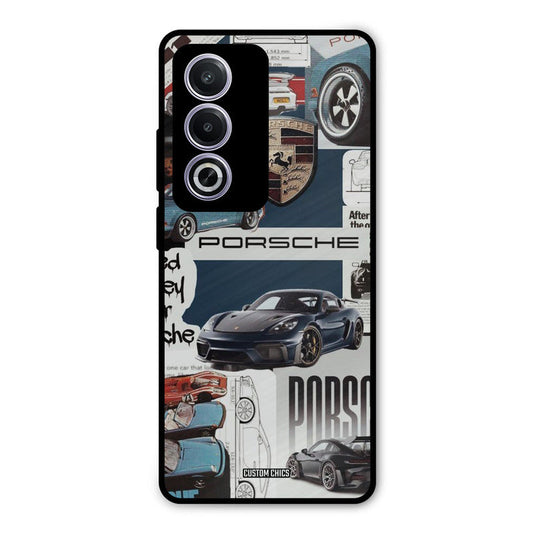 Porsche Group Art Oppo K12x Mobile Back Cover - Car&Bike PrintShield Case