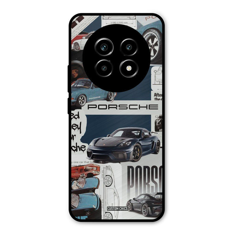 Porsche Group Art Realme 13 Pro Mobile Back Cover - Car&Bike PrintShield Case
