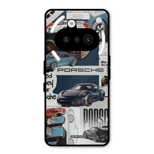 Porsche Group Art Nothing Phone 3A Mobile Back Cover - Car&Bike PrintShield Case