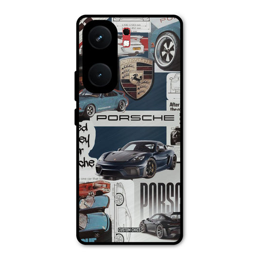 Porsche Group Art iQOO Neo 9 Pro Mobile Back Cover - Car&Bike PrintShield Case