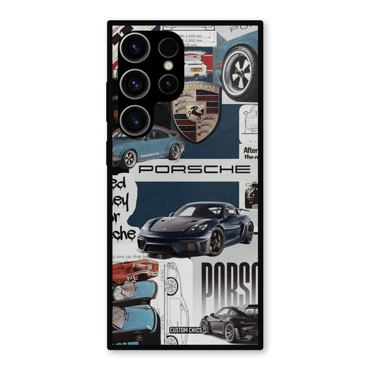 Porsche Group Art Samsung Galaxy S23 Ultra Mobile Back Cover - Car&Bike PrintShield Case