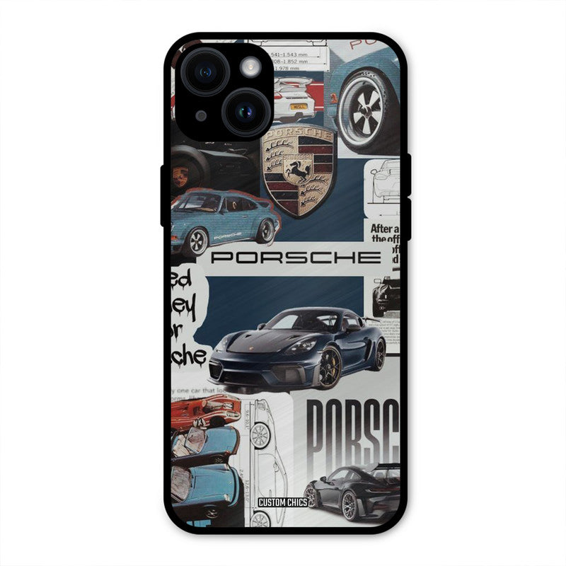 Porsche Group Art iPhone 14 Plus Mobile Back Cover - Car&Bike PrintShield Case