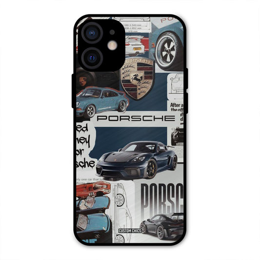 Porsche Group Art iPhone 12 Mini Mobile Back Cover - Car&Bike PrintShield Case