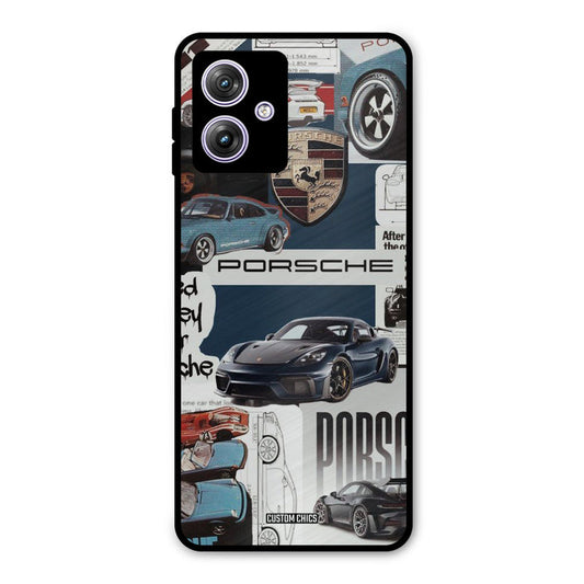 Porsche Group Art Moto G54 Mobile Back Cover - Car&Bike PrintShield Case