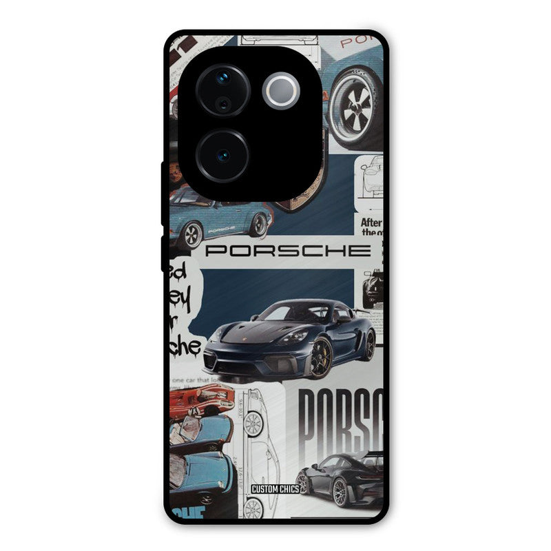 Porsche Group Art Vivo T3 Pro Mobile Back Cover - Car&Bike PrintShield Case