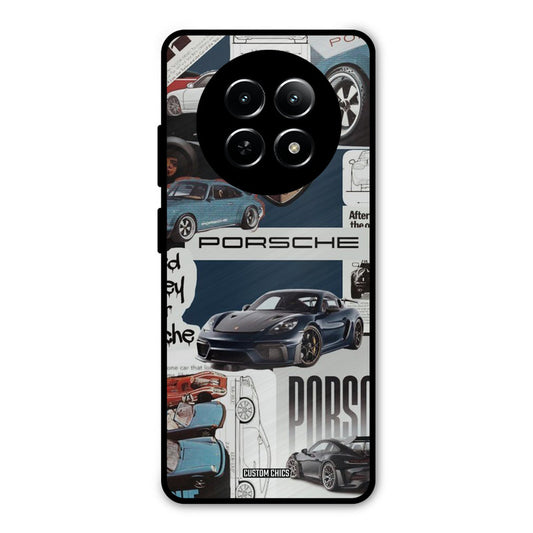 Porsche Group Art Realme Narzo N65 Mobile Back Cover - Car&Bike PrintShield Case