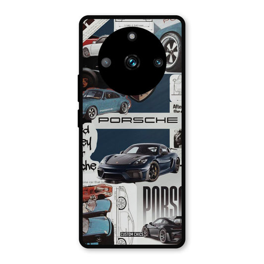 Porsche Group Art Realme 11 Pro Plus Mobile Back Cover - Car&Bike PrintShield Case