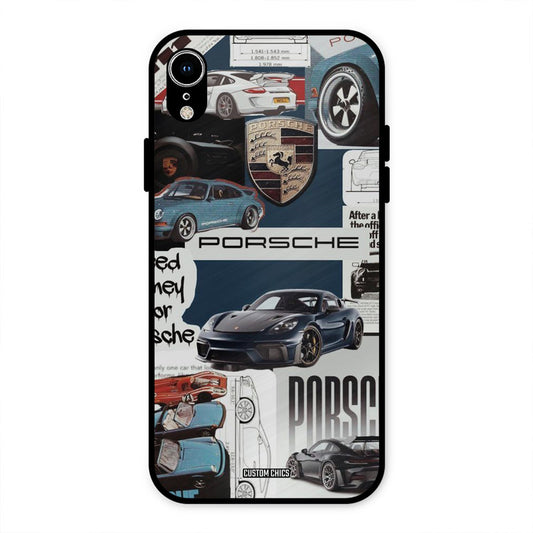 Porsche Group Art iPhone XR Mobile Back Cover - Car&Bike PrintShield Case