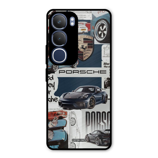 Porsche Group Art Vivo Y29 Mobile Back Cover - Car&Bike PrintShield Case