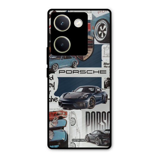 Porsche Group Art Vivo Y200 Pro Mobile Back Cover - Car&Bike PrintShield Case