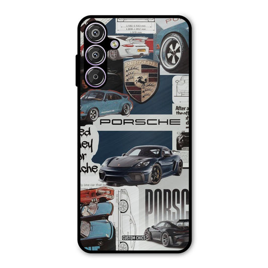 Porsche Group Art Samsung Galaxy M15 Mobile Back Cover - Car&Bike PrintShield Case