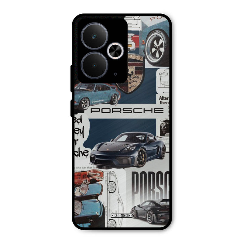 Porsche Group Art Realme 14T Mobile Back Cover - Car&Bike PrintShield Case