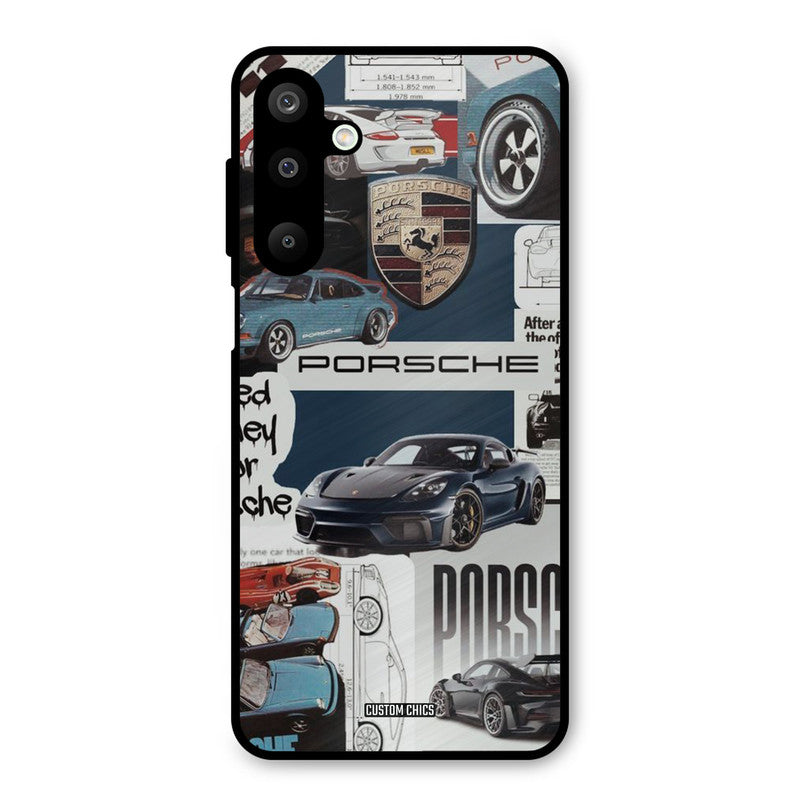 Porsche Group Art Samsung Galaxy M16 Mobile Back Cover - Car&Bike PrintShield Case
