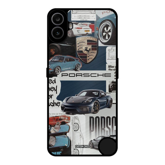 Porsche Group Art Nothing CMF Phone 1 Mobile Back Cover - Car&Bike PrintShield Case