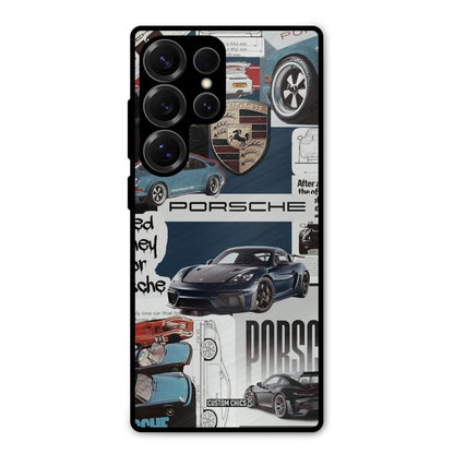 Porsche Group Art Samsung Galaxy S25 Ultra Mobile Back Cover - Car&Bike PrintShield Case