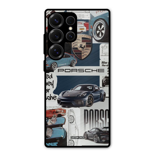 Porsche Group Art Samsung Galaxy S25 Ultra Mobile Back Cover - Car&Bike PrintShield Case