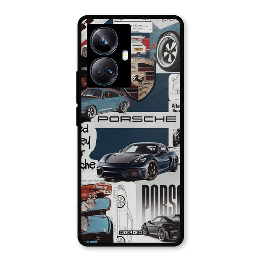 Porsche Group Art Realme 10 Pro Plus Mobile Back Cover - Car&Bike PrintShield Case