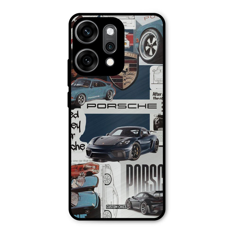 Porsche Group Art Oppo Reno 14 Pro Mobile Back Cover - Car&Bike PrintShield Case