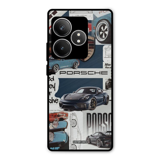 Porsche Group Art Realme GT 6T Mobile Back Cover - Car&Bike PrintShield Case