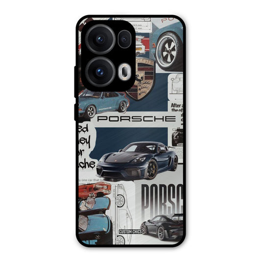 Porsche Group Art Oppo Reno 13 Pro 5G Mobile Back Cover - Car&Bike PrintShield Case