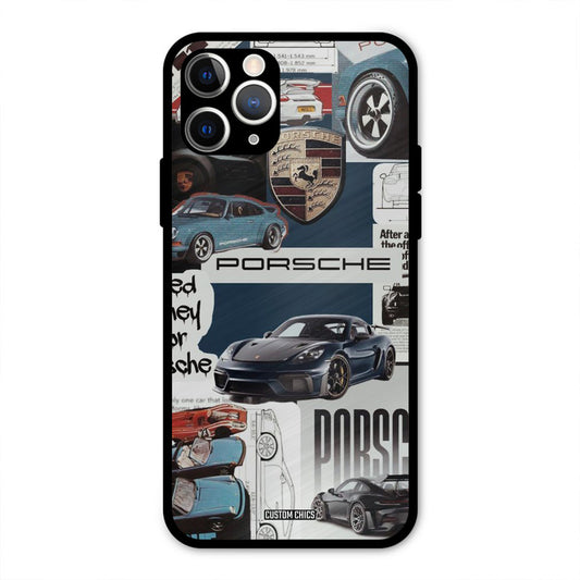 Porsche Group Art iPhone 11 Pro Mobile Back Cover - Car&Bike PrintShield Case