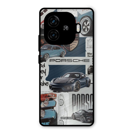 Porsche Group Art iQoo Neo 10R Mobile Back Cover - Car&Bike PrintShield Case