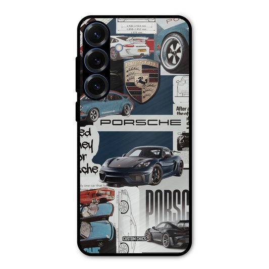 Porsche Group Art Samsung Galaxy S25 Mobile Back Cover - Car&Bike PrintShield Case