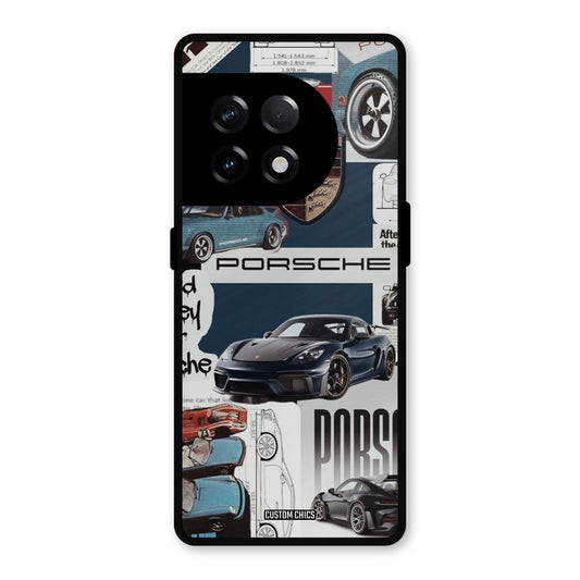 Porsche Group Art OnePlus 11R Mobile Back Cover - Car&Bike PrintShield Case