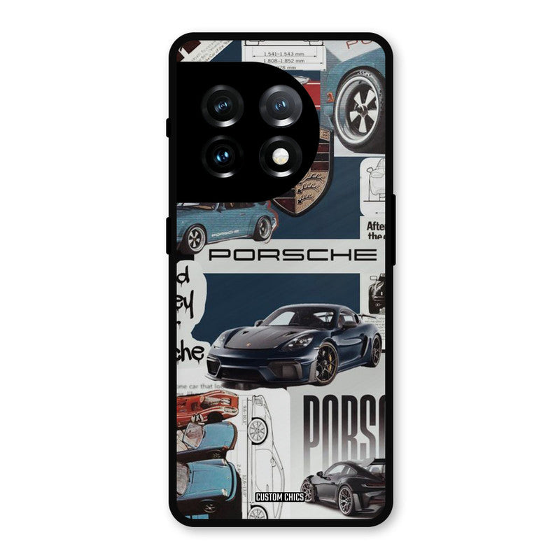 Porsche Group Art OnePlus 11 Mobile Back Cover - Car&Bike PrintShield Case