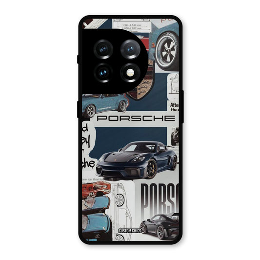 Porsche Group Art OnePlus 11 Mobile Back Cover - Car&Bike PrintShield Case