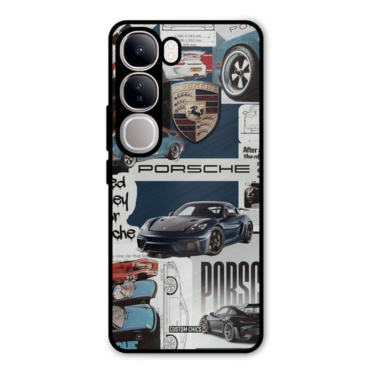 Porsche Group Art Vivo Y300 Mobile Back Cover - Car&Bike PrintShield Case