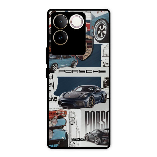 Porsche Group Art Vivo T2 Pro Mobile Back Cover - Car&Bike PrintShield Case
