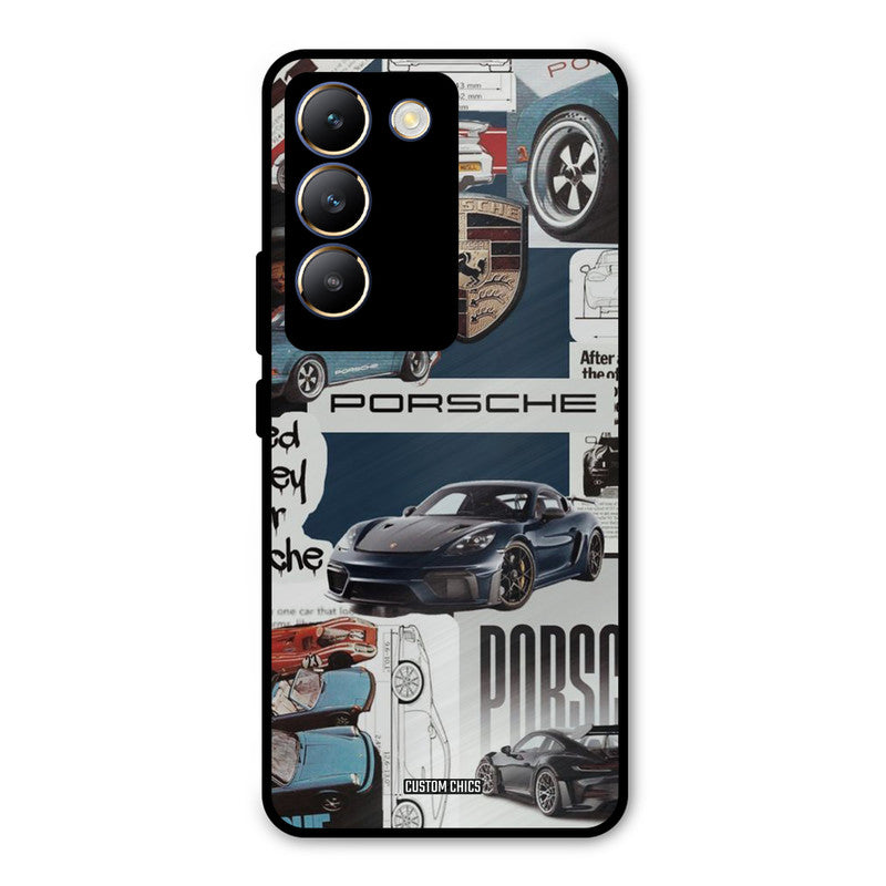 Porsche Group Art Vivo Y200e Mobile Back Cover - Car&Bike PrintShield Case