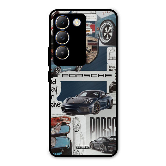 Porsche Group Art Vivo Y200e Mobile Back Cover - Car&Bike PrintShield Case