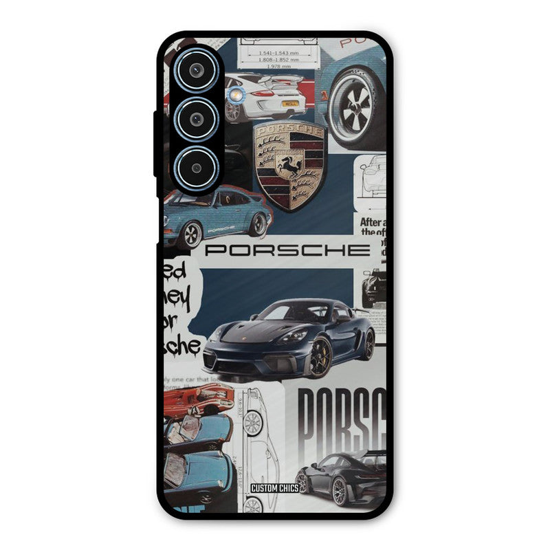 Porsche Group Art Samsung Galaxy M35 5G Mobile Back Cover - Car&Bike PrintShield Case