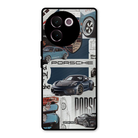 Porsche Group Art Vivo V30e Mobile Back Cover - Car&Bike PrintShield Case